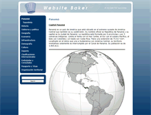 Tablet Screenshot of embajadadepanama.org